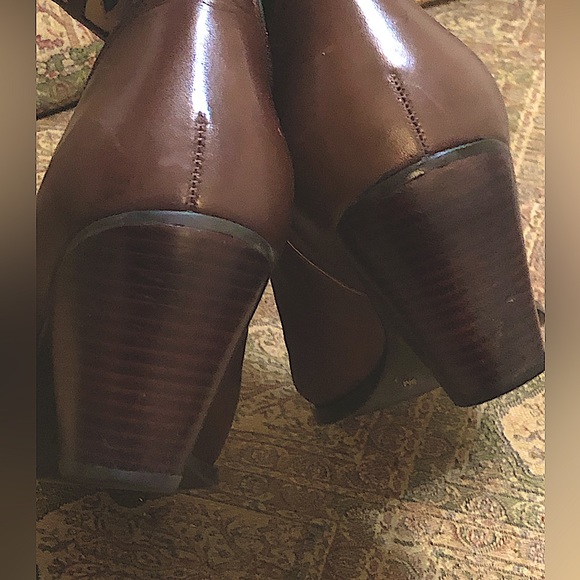 Nine West Leather Western Boots. Woman’s Size  9 - Picture 3 of 15